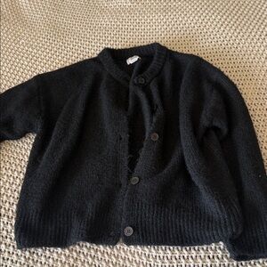 BDG Black Cardigan Sweater